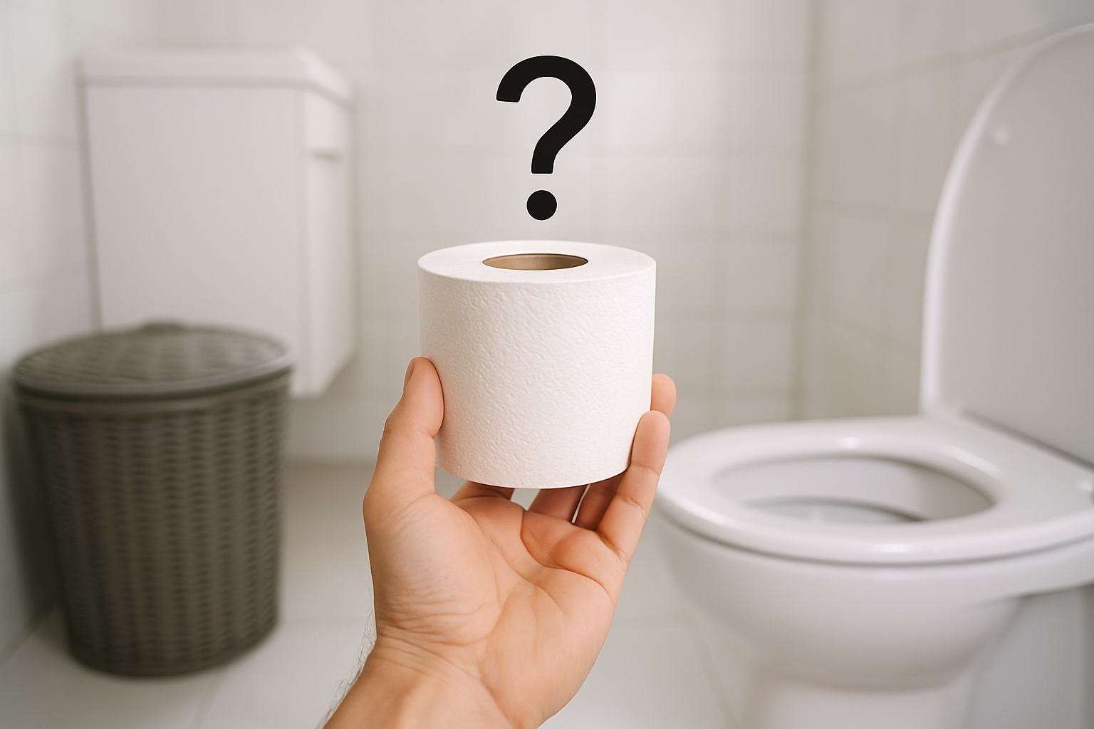 Papel higiênico: lixo ou privada? Entenda de uma vez por todas!